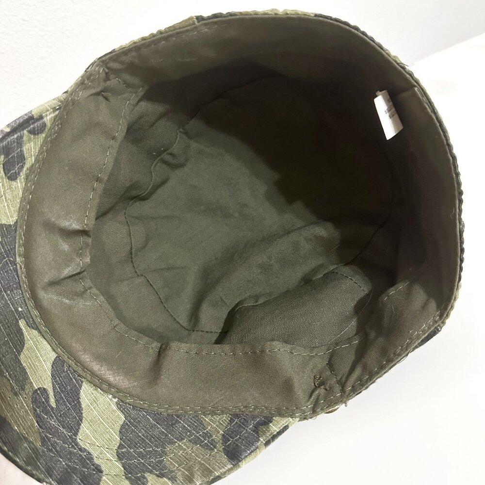 Camouflage Moto Style Cap - Picture 3 of 4